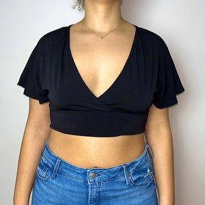 H&M Crop Top W Open Back